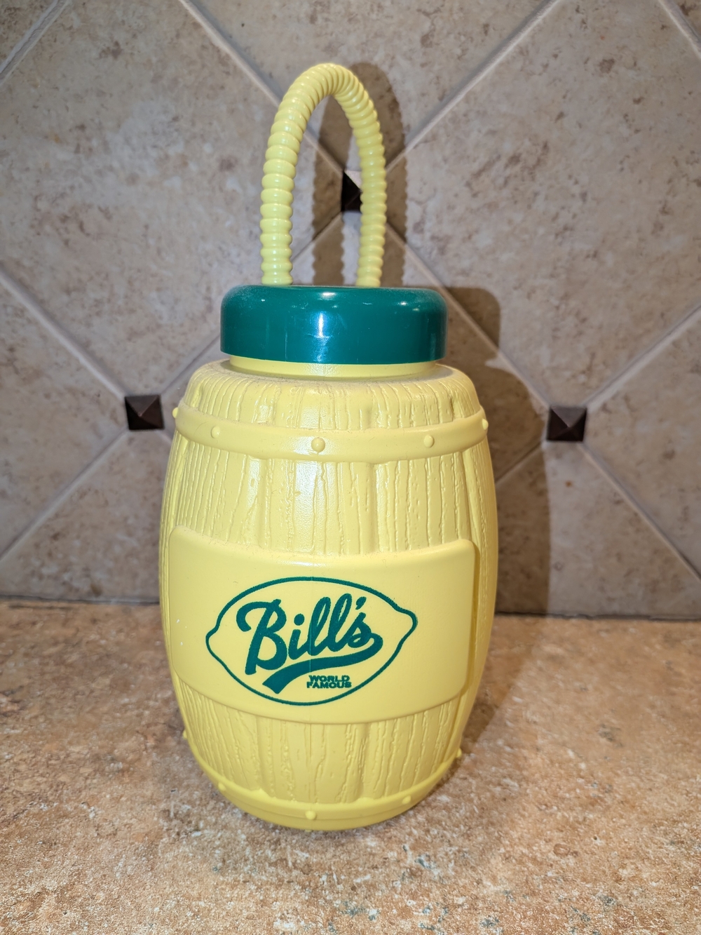 Vintage Bill Miller BBQ Texas Tea Bucket